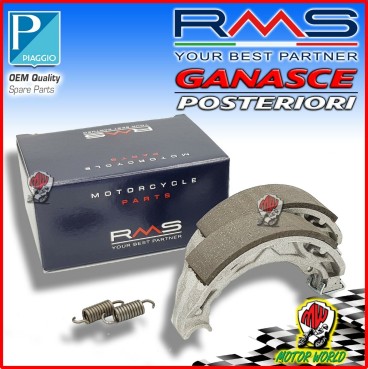 225120350 Ganasce freno posterior RMS PIAGGIO ZIP 4T 50 2014 2015 2016