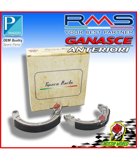22 512 0170 Ganasce freno anteriori PIAGGIO VESPA PK 50 1982 1983 1984