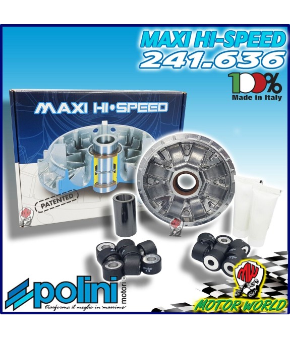 VARIATORE POLINI PIAGGIO BEVERLY MP3 X8 X9 XEVO 400/500