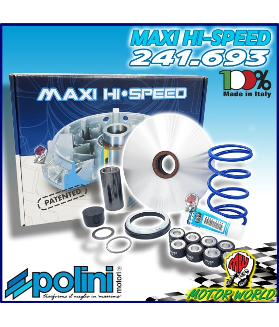 241.693 VARIATORE POLINI YAMAHA XMAX X MAX X-MAX 400 2009 2010 2011 2012