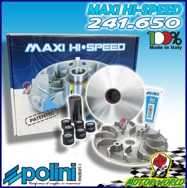 241.650 VARIATORE POLINI HI-SPEED HONDA SH 300 i 2006 2007 2008 2009 2010 2011