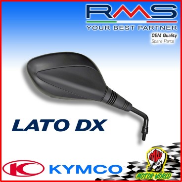 SPECCHIO SPECCHIETTO DX RETROVISORE DESTRO KYMCO SUPER 8 2T 50 2009