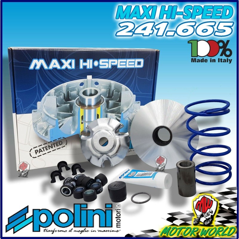 241.665 VARIATORE POLINI HI-SPEED PIAGGIO VESPA 200 GT - VESPA 250 GTS ie