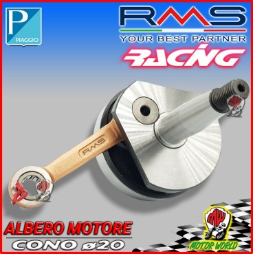 100010240 ALBERO MOTORE RMS PER PIAGGIO 	VESPA HP	50