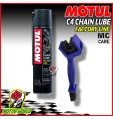 LUBRIFICANTE CATENE MOTO DA STRADA MC CARE C4 CHAIN LUBE FL MOTUL 400ML SPRAY