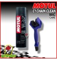 MOTUL C1 Chain Clean + spazzola pulisci catena