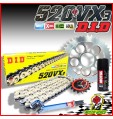KIT TRASMISSIONE CATENA DID CORONA PIGNONE MV AGUSTA F4 750 S - ORO 1999 2000