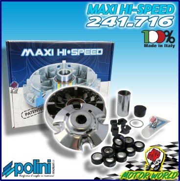 241.716 VARIATORE POLINI HI-SPEED 12 RULLI KYMCO X CITING 400 i 2015