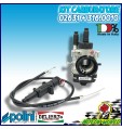 KIT CARBURATORE DELL'ORTO PHBG 19 DS + COMANDO ARIA POLINI APRILIA SR 50 FACTORY