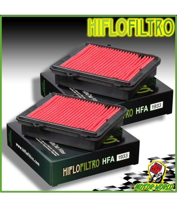 HFA1933 COPPIA FILTRI ARIA HIFLO HONDA CRF 1000 Africa Twin DCT 2018 2019
