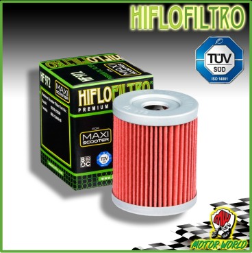 HF972 FILTRO OLIO ORIGINALE HIFLO Yamaha  YP 400 X-Max 2013 2014 2015 2016 2017