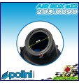 203.0095 FILTRO ARIA FUNGO BLUE AIR BOX POLINI INCLINATO 90° ATTACCO ø37