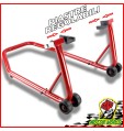 Cavalletti cavalletto posteriore moto honda kawasaki con attacchi a piastra