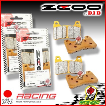 45T00500 PASTIGLIE FRENO ANTERIORI CERAMICA ZCOO HONDA VFR 800 F 2017 2018