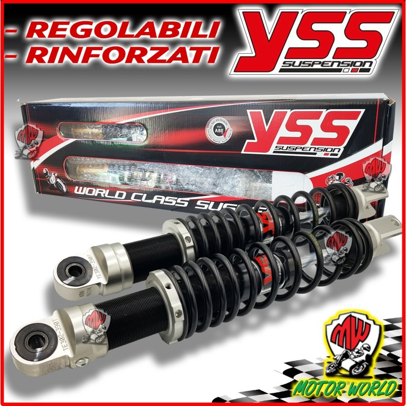 COPPIA AMMORTIZZATORI POSTERIORI REGOLABILI GAS YSS KYMCO DOWNTOWN ABS 300 2016