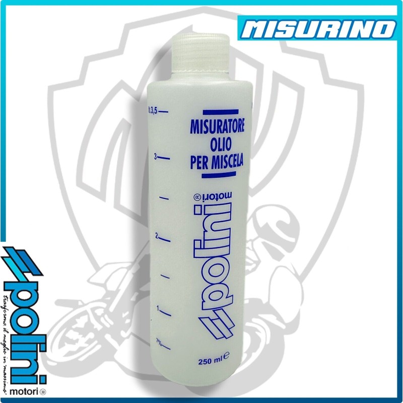 121.500 MISURATORE MISURINO OLIO PER MISCELA CON TAPPO UNIVERSALE