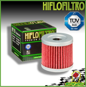 HF139 FILTRO OLIO ORIGINALE HIFLO Suzuki DR-Z 400 SM 2015 2016 2017 2018 2019