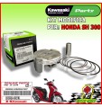 KIT RETTIFICA PISTONE HONDA SH 300 PER CILINDRI ø76 KAWASAKI CON FERMI SPINOTTO