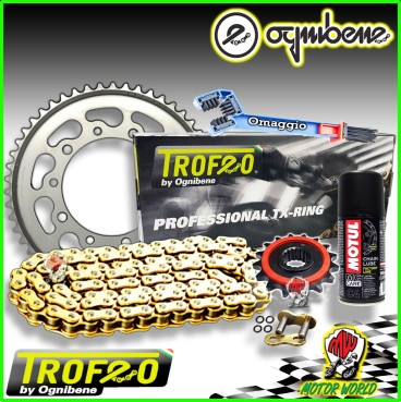 TRASMISSIONE CATENA TROFEO CORONA PIGNONE -1 DUCATI SUPERSPORT 800 S - SS 2003