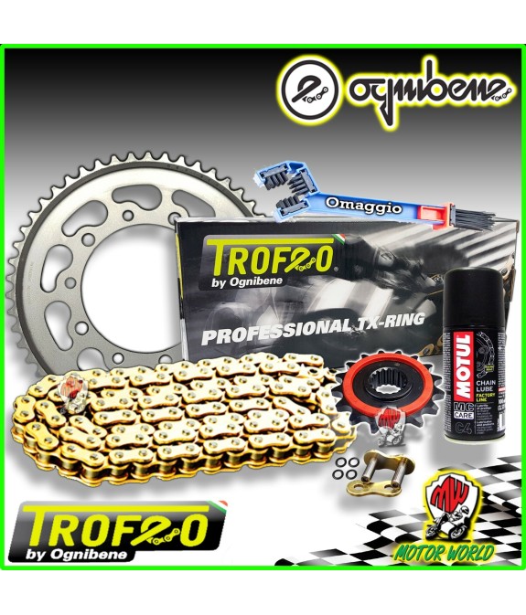 TRASMISSIONE CATENA TROFEO CORONA PIGNONE -1 DUCATI SUPERSPORT 800 S - SS 2003