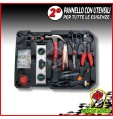 CASSETTA SET DI ATTREZZI TROLLEY VALIGIA ALLUMINIO VALIGETTA PORTA UTENSILI