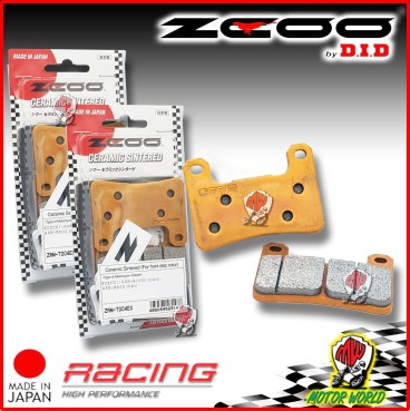 45T00400 PASTIGLIE FRENO ANTERIORI CERAMICA ZCOO DID