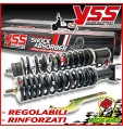 AMMORTIZZATORI ANT+POST REGOLABILE YSS VESPA PX 125-150-200 ARCOBALENO TUTTI
