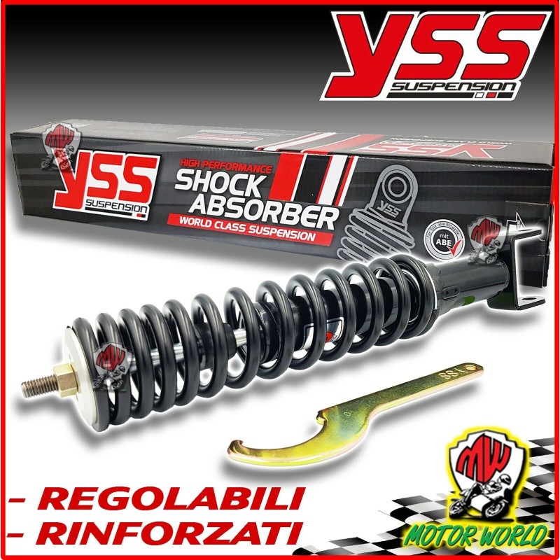 AMMORTIZZATORE POSTERIORE YSS MONO X-PRO IDRAULICO REGOLABILE VESPA 50 SPECIAL