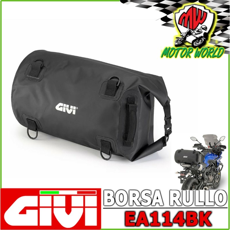 Borsa Impermeabile Rullo Givi EA114BK nero - 30 litri