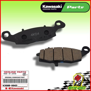 PASTIGLIE FRENO POSTERIORI ORGANICHE ORIGINALI  SUZUKI INTRUDER 1600	2005