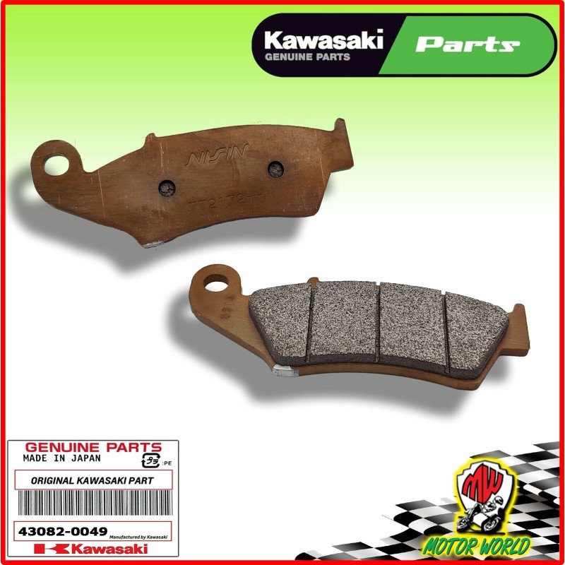 43082-0049 PASTIGLIE FRENO ANTERIORI GENUINE OEM SUZUKI RMZ 250 2004 2005 2006