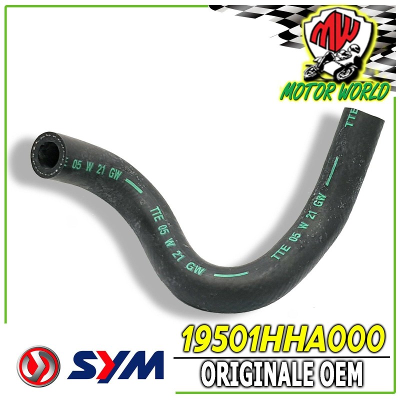 TUBO RACCORDO per acqua a PER SYM HD 125 / 200 TUTTI GLI ANNI cod. 19501-hha-000
