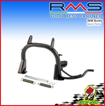121610320 CAVALLETTO CENTRALE RMS NERO PIAGGIO VESPA S 2T & COLLEGE 50 2011 2012