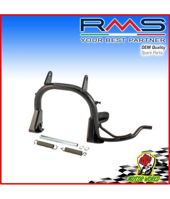 121610320 CAVALLETTO CENTRALE RMS NERO PIAGGIO VESPA S 2T & COLLEGE 50 2011 2012