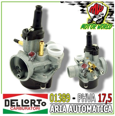 CARBURATORE DELL'ORTO TS 17.5 PHVA ARIA AUTOMATICA MINARELLI PHANTOM F12 F15 F10