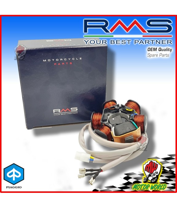 STATORE MAGNETE RMS PER PIAGGIO ZIP RST 50 1996 1997 1998 1999 C0600