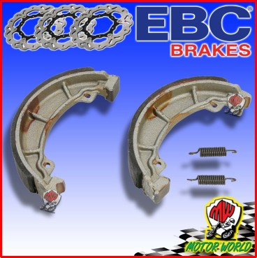 CEPPI GANASCE FRENO EBC POSTERIORI SYM TONIK 125 2012 2013 2014 2015