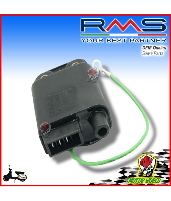 BOBINA ACCENSIONE CENTRALINA ALTA TENSIONE GILERA EASY MOVING 50 1995 1996