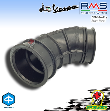 MANICOTTO COLLETTORE ASPIRAZIONE CARBURATORE IN GOMMA PIAGGIO SKIPPER 125 1997