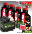 KIT TAGLIANDO MOTUL 7100 10W40 + 2 FILTRI YAMAHA XTZ 750 SUPER TENERE 1994 1995
