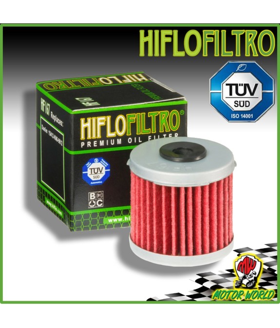 HF167 FILTRO OLIO HIFLO LML   125 Star CVT 4T  2012 2013 2014 2015