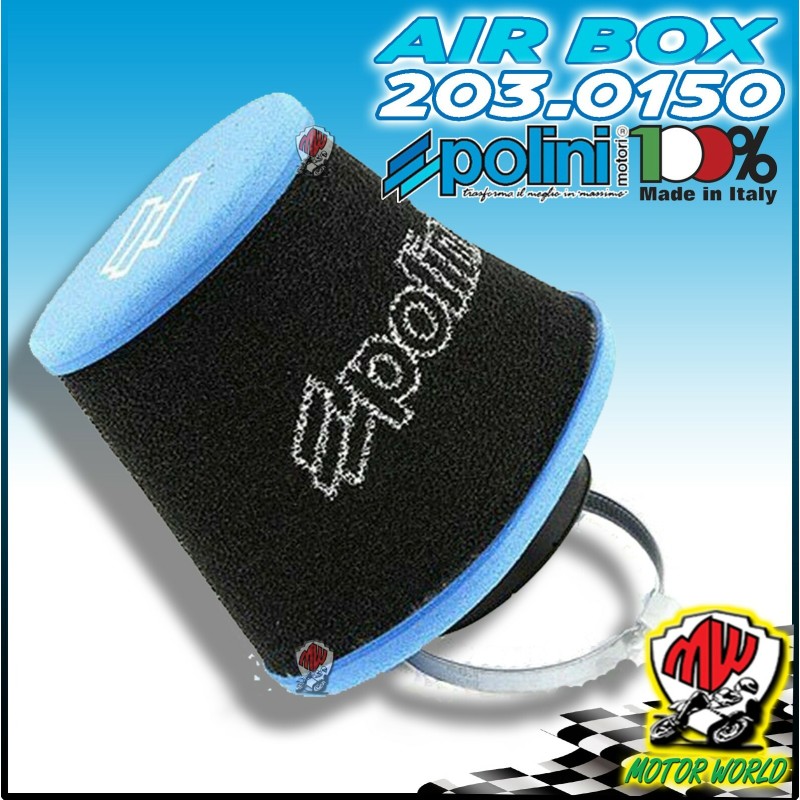 AIR BOX POLINI BIG EVO CONICO DIAMETRO 48 PER SCOOTER - cod 203.0150 2030150