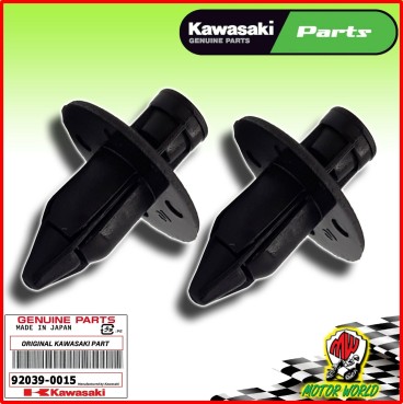 COPPIA FERMO BOTTONE RIVETTO SOTTOCODONE CODONE ORIGINALE KAWASAKI NINJA Z 750
