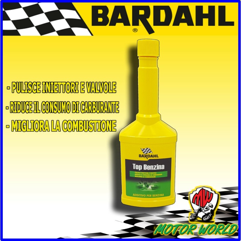 ADDITIVO TOP BENZINA BARDAHL 250ML - TRATTAMENTO PULISCI INIETTORI --