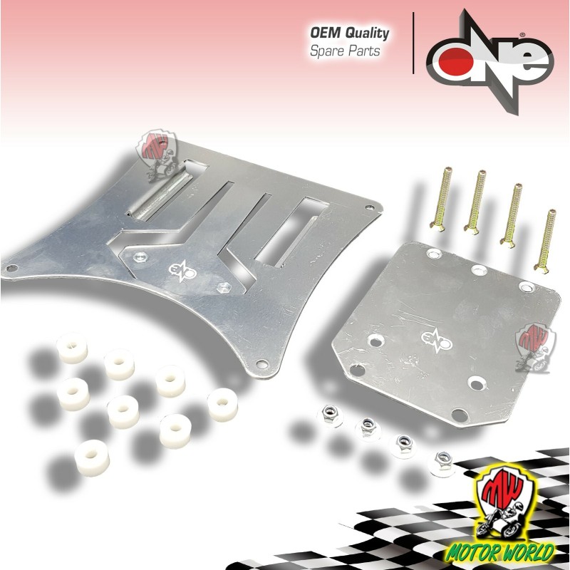PORTATARGA PORTA TARGA ENDURO ONE ALLUMINIO ESTRAIBILE 77541310