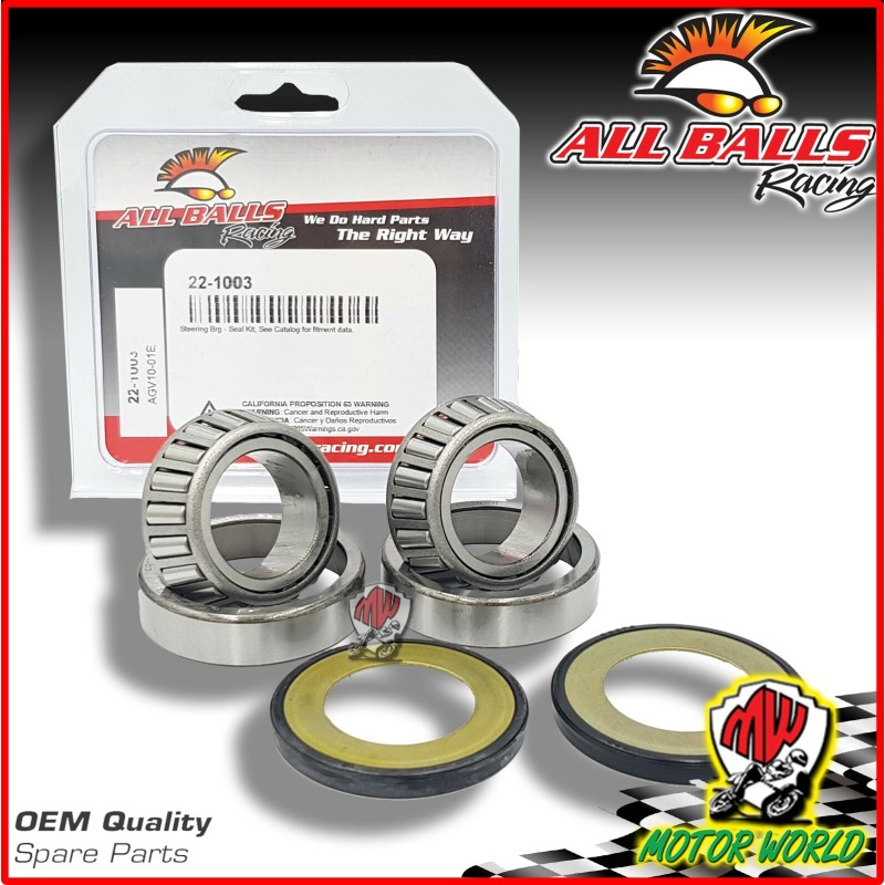 KIT CUSCINETTI CALOTTE DI STERZO ALL BALLS BMW S 1000 RR R 2018 2019 2020 2021