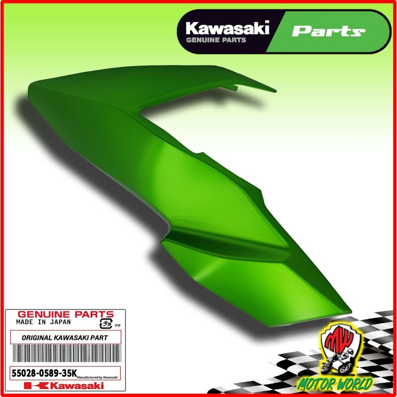 CUPOLINO FARO COVER DESTRO VERDE ORIGINALE OEM KAWASAKI Z 650 ABS 2017 2018 2019