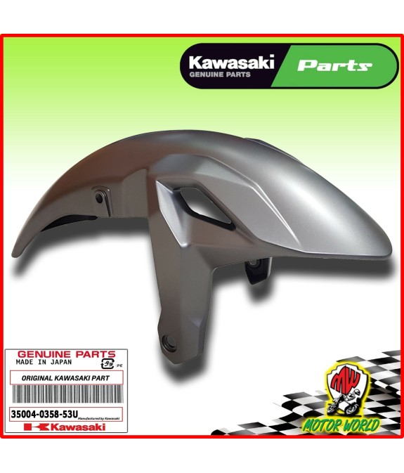 PARAFANGO ANTERIORE GRIGIO ORIGINALE OEM KAWASAKI Z 650 ABS 2017 2018 2019