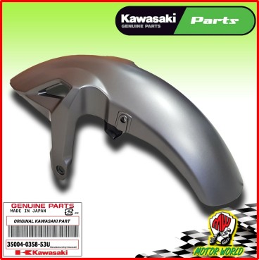 PARAFANGO ANTERIORE GRIGIO ORIGINALE OEM KAWASAKI Z 650 ABS 2017 2018 2019