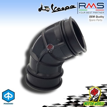 MANICOTTO COLLETTORE ASPIRAZIONE CARBURATORE IN GOMMA PIAGGIO SKIPPER 125 1997